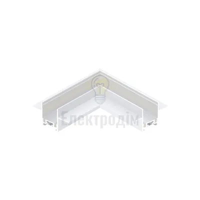 Зєднувач Violux DTD-L кутовий білий 320025 — купити в Електродім