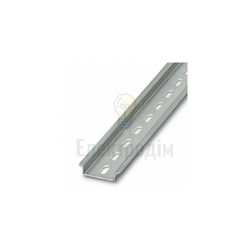 DIN Рейка DIN-рейка Промфактор FD 35x7.5 (0,8mm) з перфорацією 6x15 (150mm) FD080150 