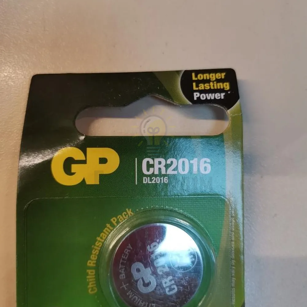 Батарейка GP Lithium Button Cell 3.0V CR2016-U1 літієві GP 