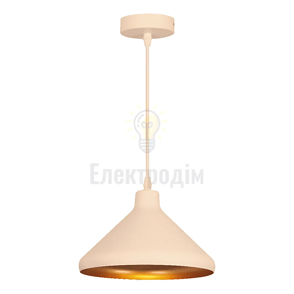 Світильник VELMAX V-CL-MUSHROOM-Wh-G, max 60W, E27, 220V 23-10-61 