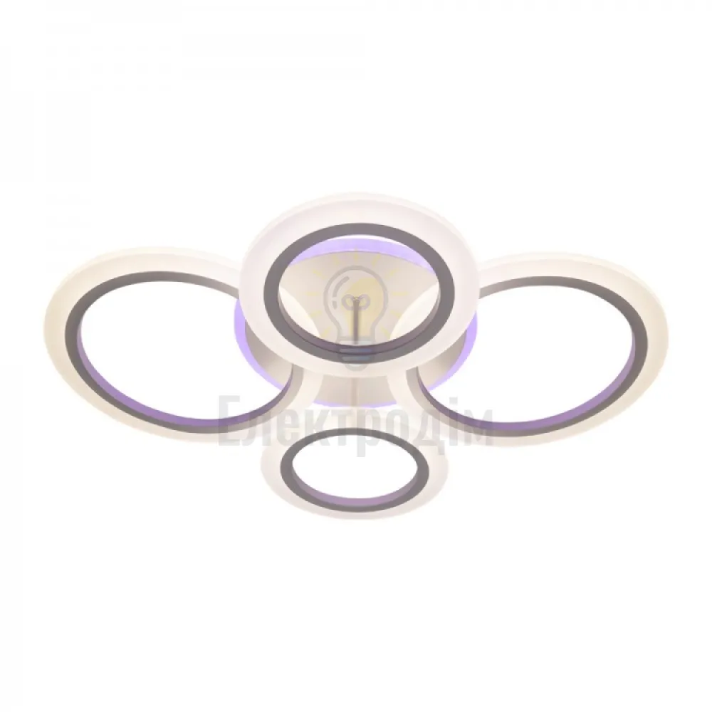 AL6450ARD 72W 5200Lm 3000K-6500K+purple 605*405*115mm SOFT R 80249  - фото 2