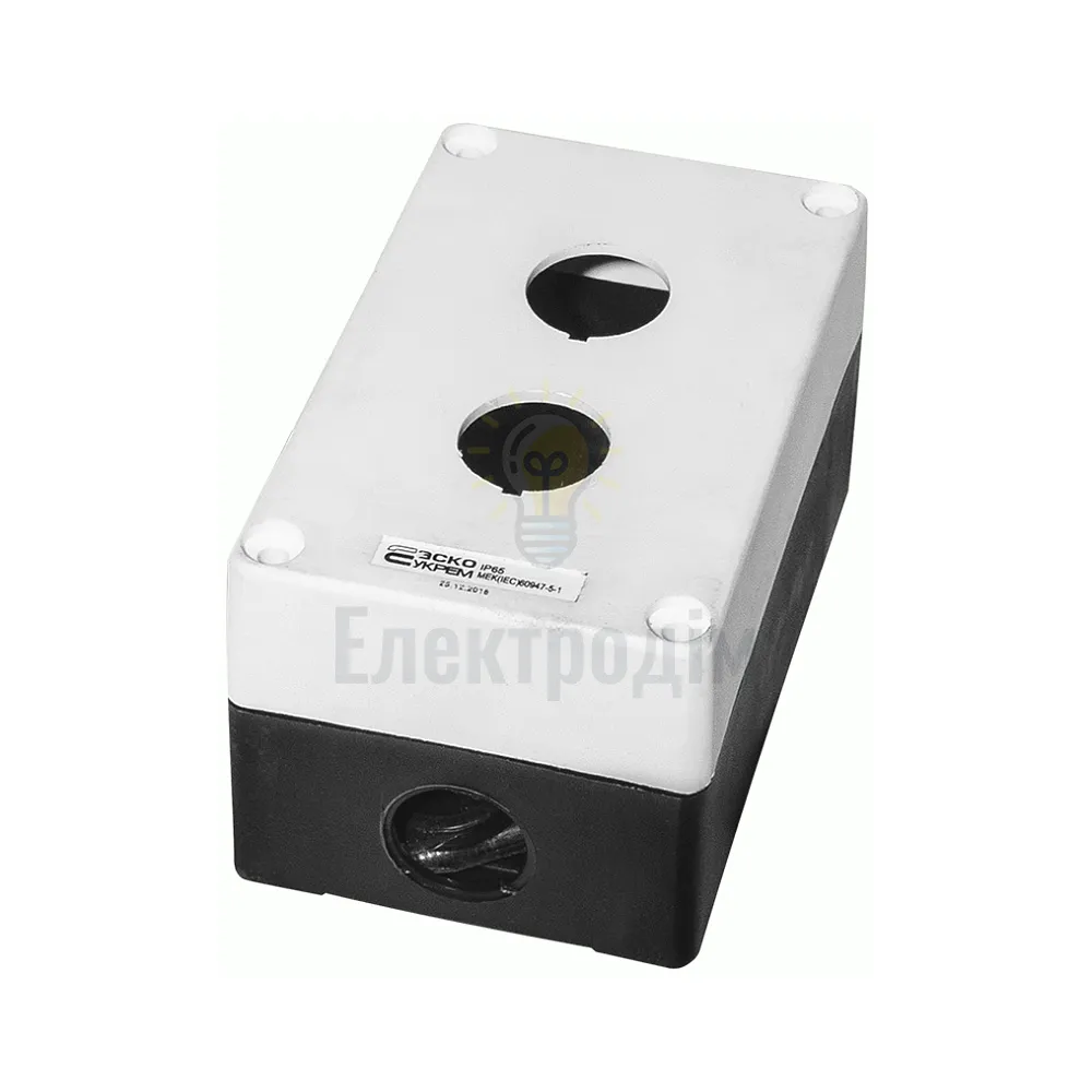 АСКО Корпус HJ9-2 (2-місний) БІЛИЙ A0140020035  - фото 4