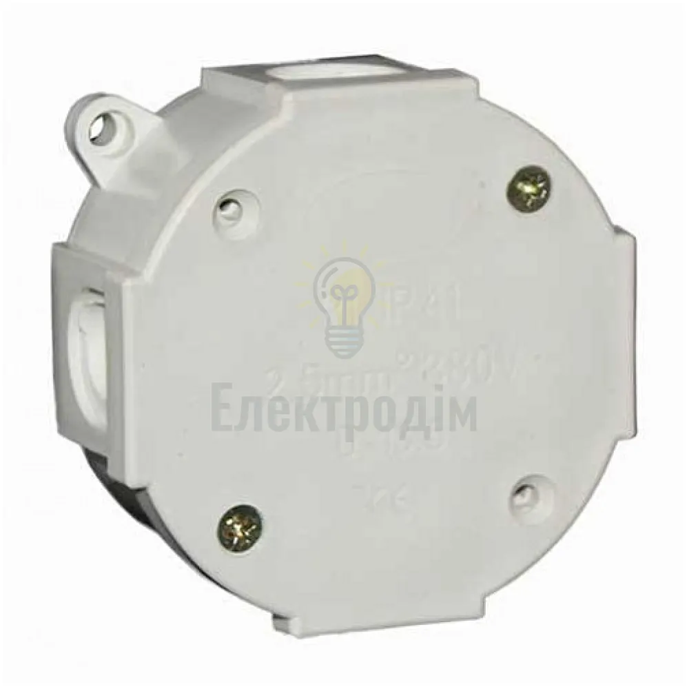 Коробка монтажна Premium Gray Р-1 без клем ФР-00001458  - фото 1