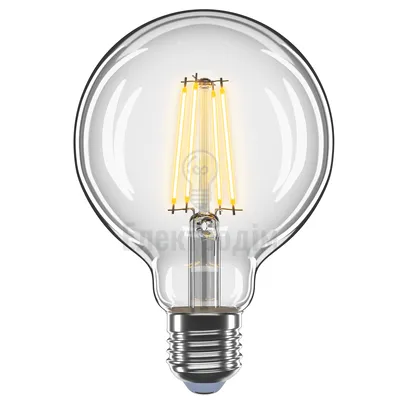 LED лампа VELMAX Filament V-F-G95-841, 8W, E27, 4100K, 230V 21-46-22 — купити в Електродім