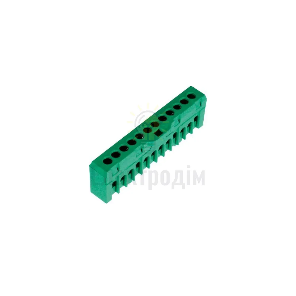 Клемник ESC-QBLOK7202 (зелений, 10/16 мм2, 12 підключ.) 3903207 Словенія 