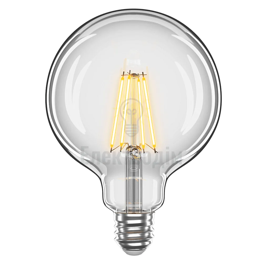 LED лампа VELMAX V-Filament-G125, 8W, E27, 4100K, 800Lm 21-47-18 