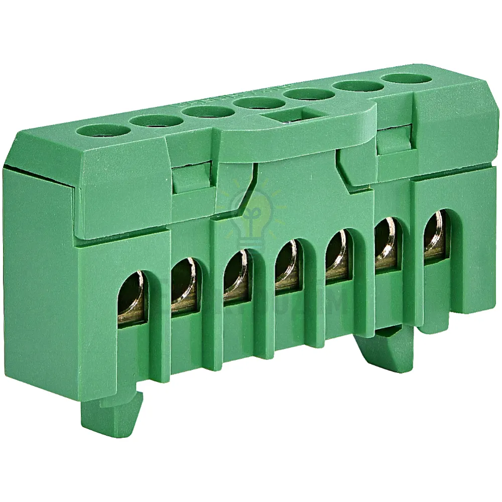 Клемник ESC-QBLOK7002 (зелений, 10/16 мм2, 7 підключ.) 3903205 Словенія 