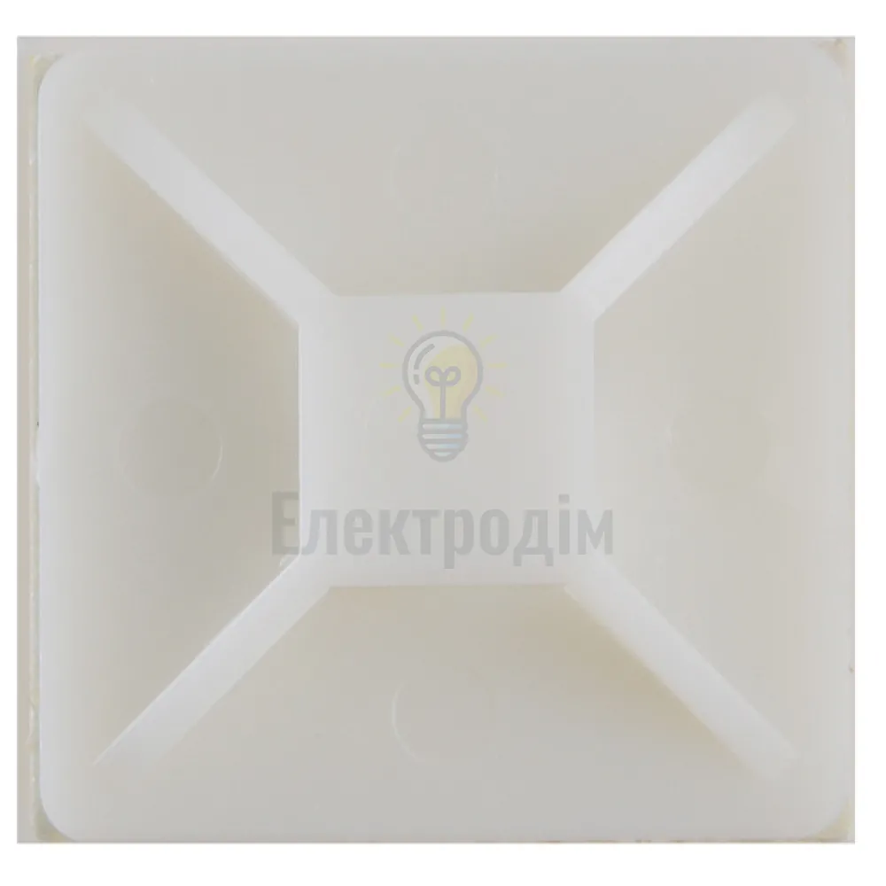 Майданчик 20х20 білий PC-20  (упак 100шт)  АСКО A0150090015 