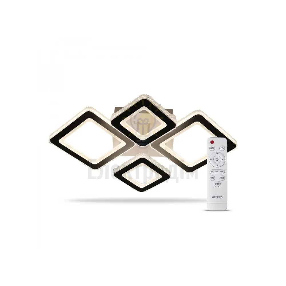 AL6164ARD 88W квадрат 8600Lm 3000K-6500K 710*520*125mm VIVID 80086 