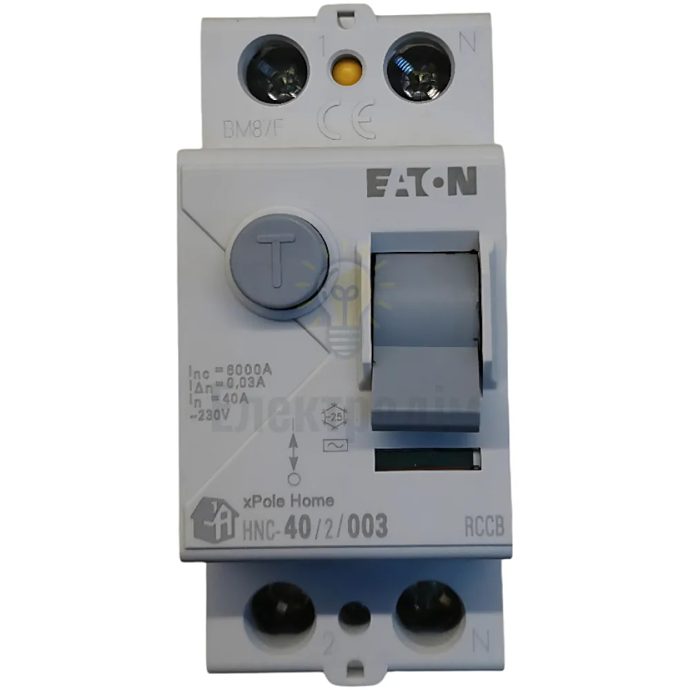 EATON пристрій захисного відключення  HNC-40/2/003 194691 