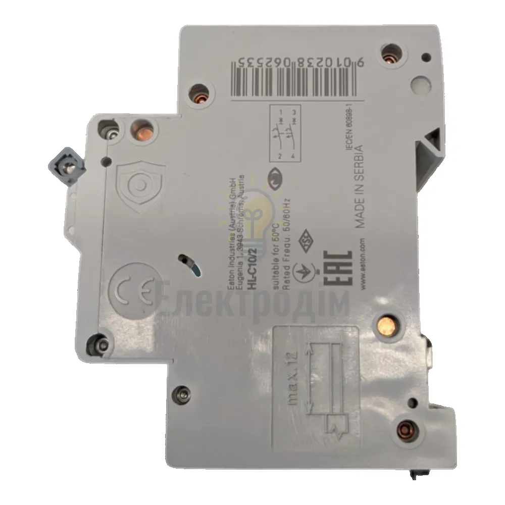 Автоматичний вимикач 2P HL C40 194775  - фото 2