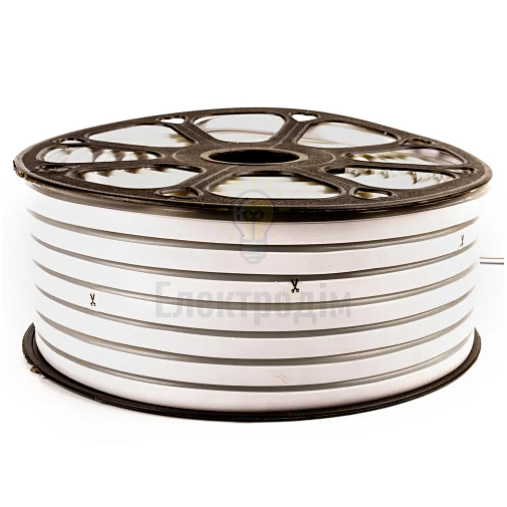 LED НЕОН Неонова стрічка світлодіодна біла нейтральна 12V 6х12 AVT-smd2835 120LED/м 13Вт/м IP65 1018080  - фото 1