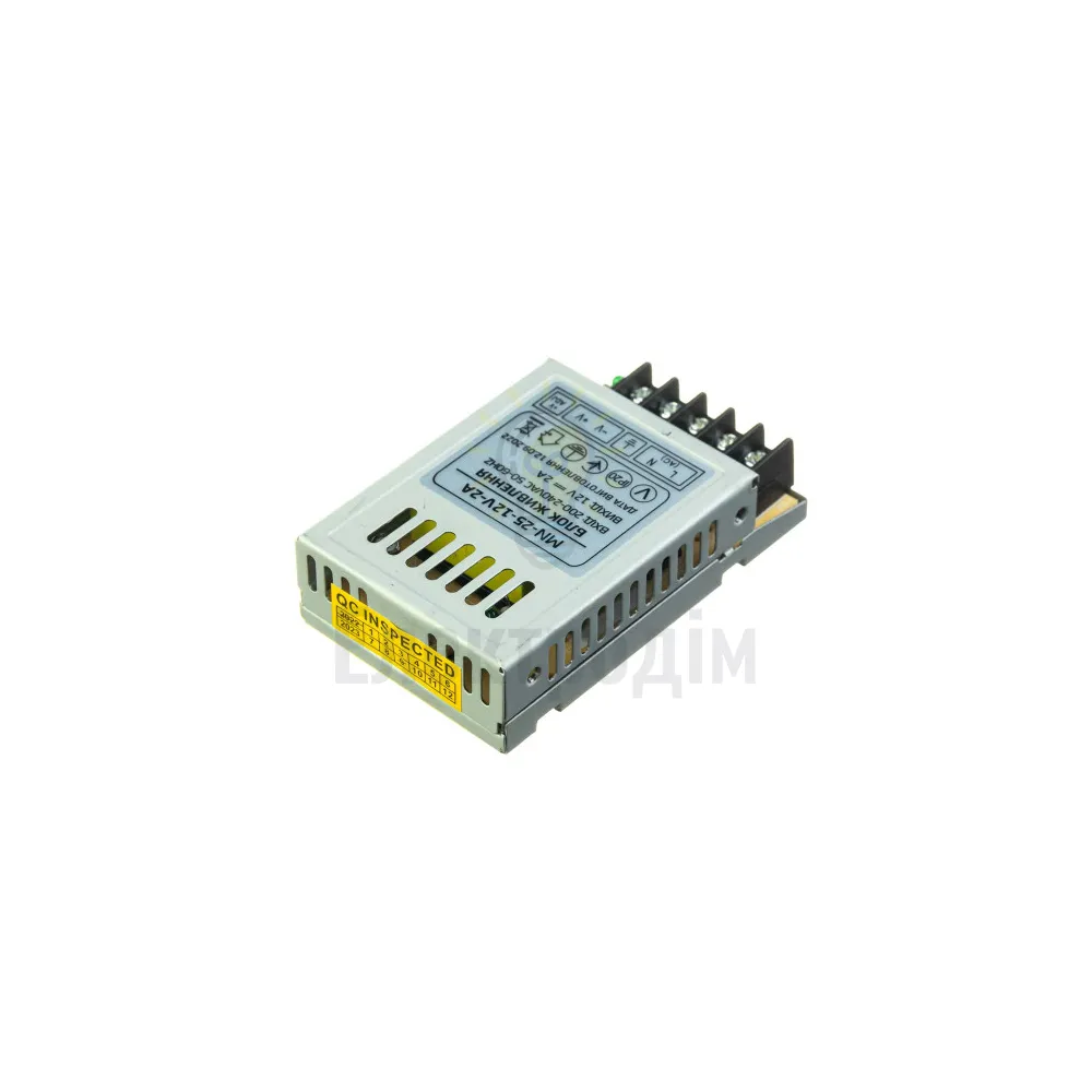 Блок  живлення 12В MN Блок живлення MN 2А - 25W 1013395  - фото 2