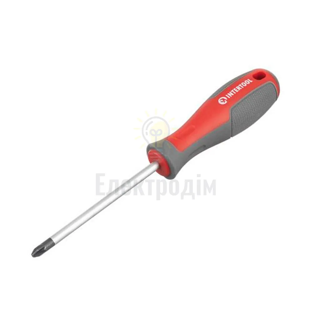 Викрутка PZ2 * 100 мм, CR-V INTERTOOL VT-3333 