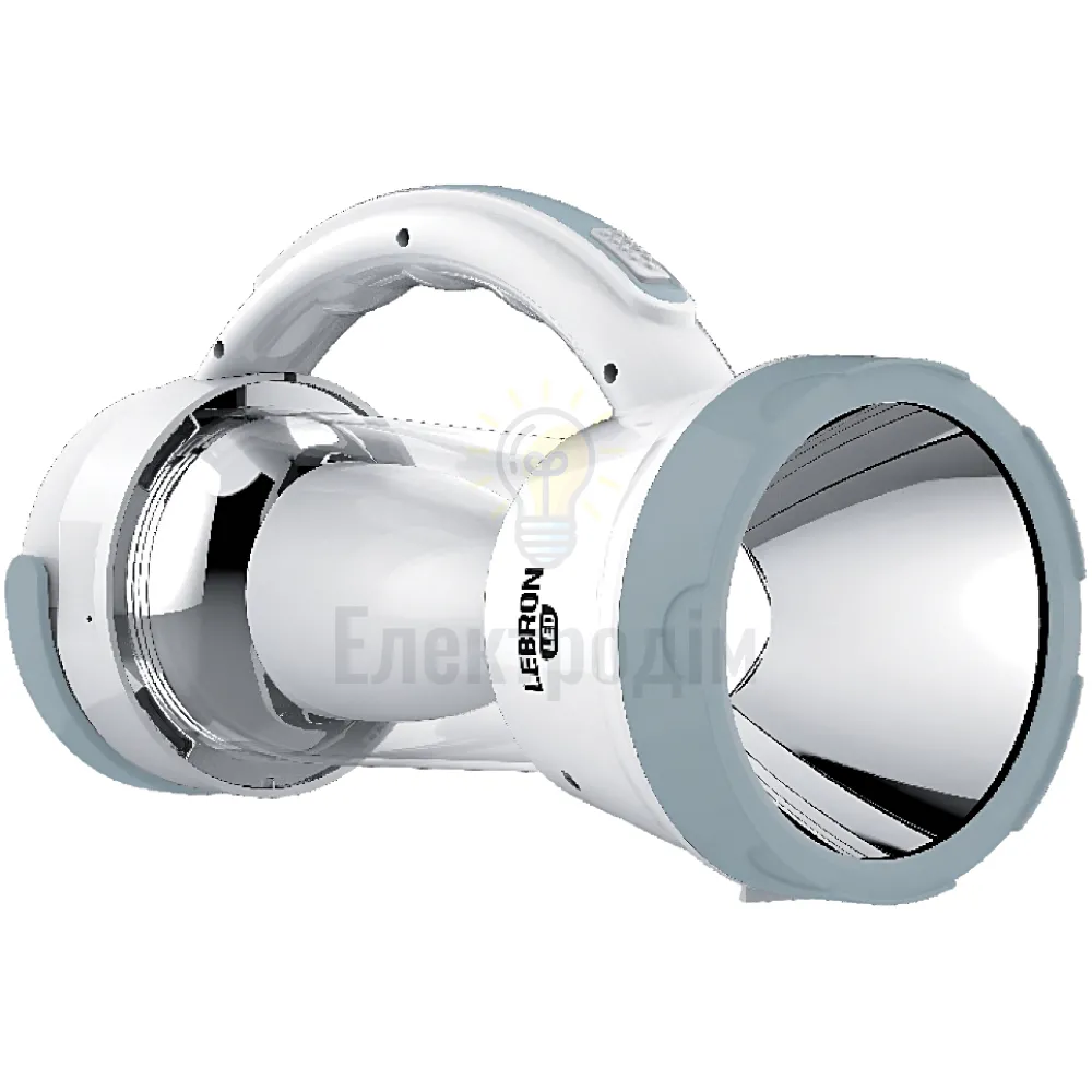 LED ліхтар кемпінговий акумуляторний LEBRON L-HL-625, ABS, 6W, 1200mAh Li-Ion 15-16-25 