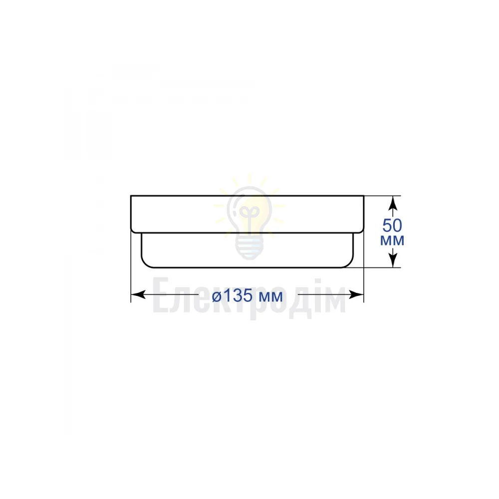 AL3006-RPS з ІЧ-датчиком 12W 6500К IP65, коло 40209  - фото 1