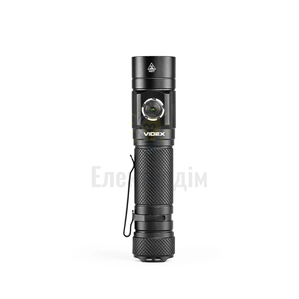 Портативний світлодіодний ліхтарик VIDEX  600Lm 5000K VLF-A352  - фото 6