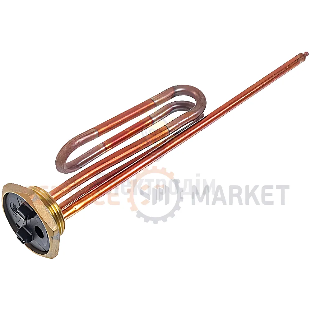 Тен для бойлера Balcik 2000W (мідний) L=275mm гайка 54mm (під анод M5) 43532 