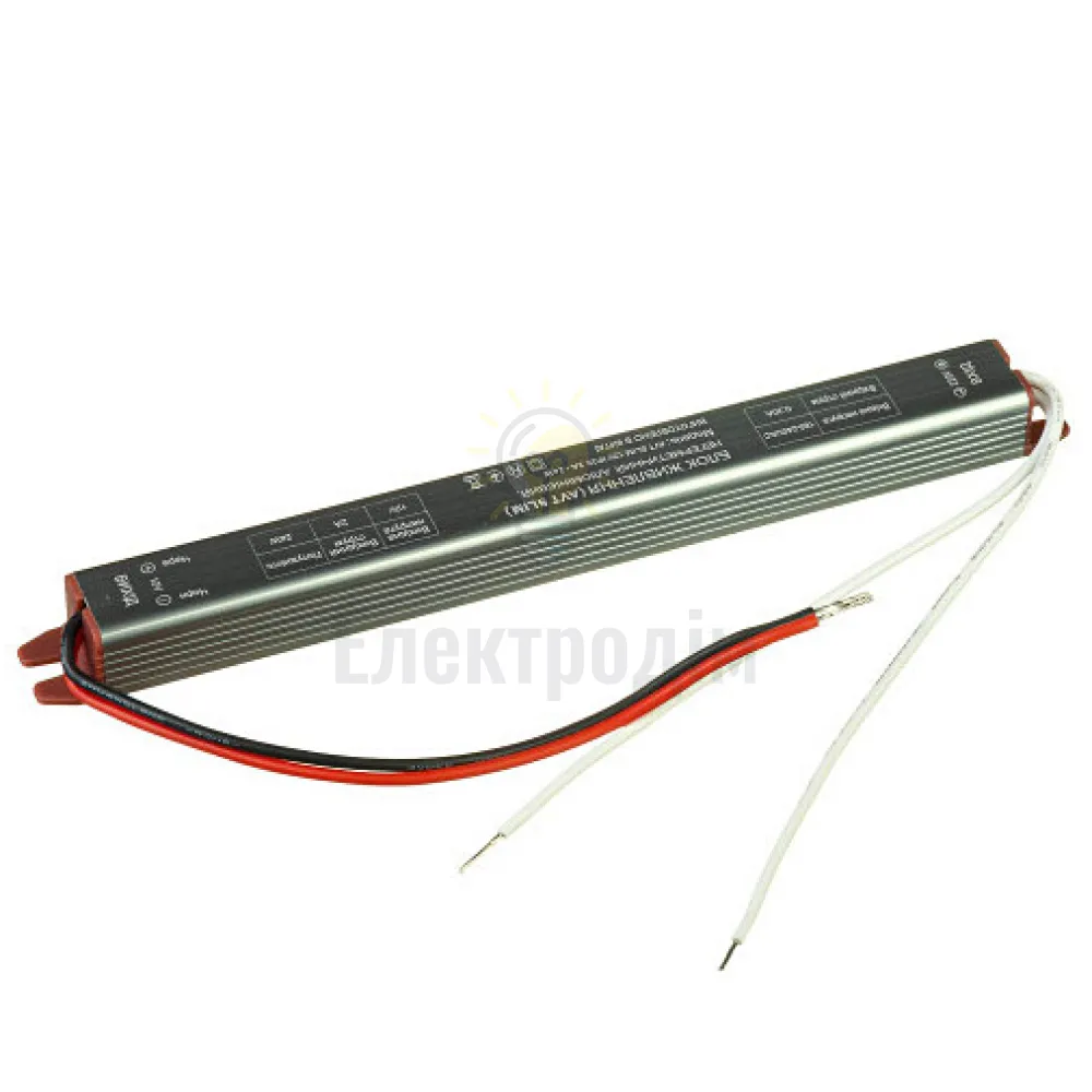 Блок  живлення 12В AVT SLIM AVT SLIM IP20 2А - 24W 1021910  - фото 2