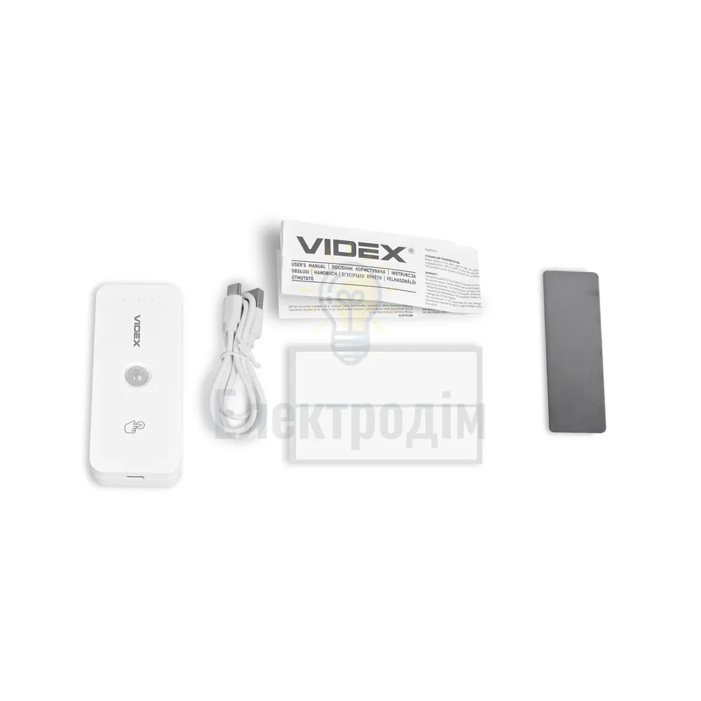 Світильник LED акумуляторний з датчиком руху Videx VL-NL053W-S  - фото 1