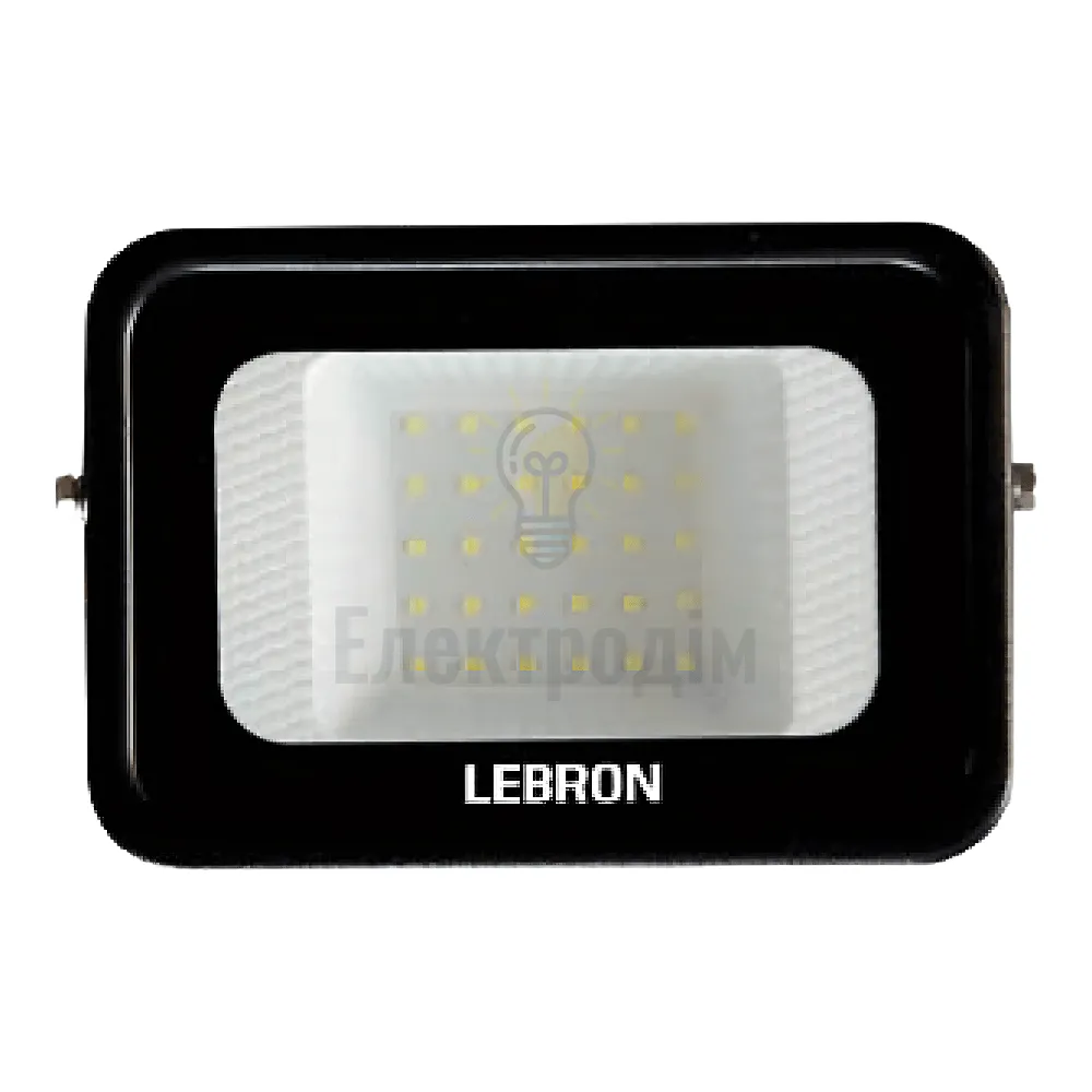 LED прожектор LEBRON L-LF 30W  6500K 2400Lm 220V 17-06-03 