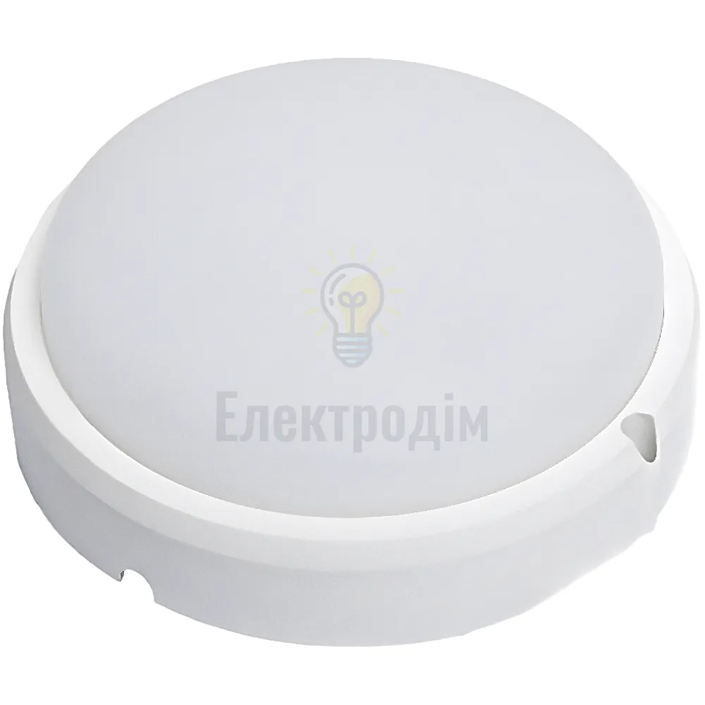 LED Світильник круг 12w  6000K IP65 BSR-12C 