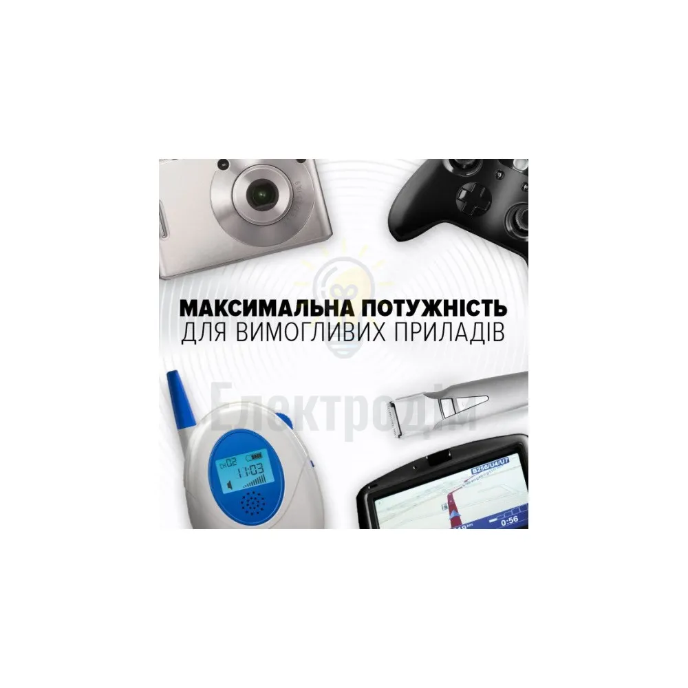 Батарейка лужна АА LR6 Max Plus уп. 4шт. 6450607  - фото 5