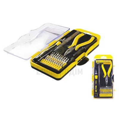 Викрутка Набори Набір викруток та інструментів MASTERTOOL 23 ел точних 40-0166 — купити в Електродім