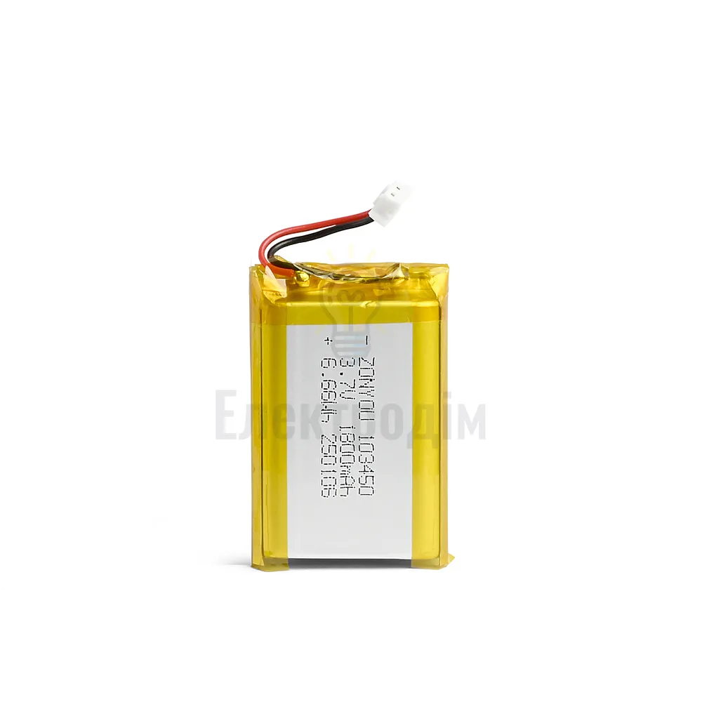 Акумулятор B103450 Li-pol 1800 mAh Videx VLF-B103450-18  - фото 3
