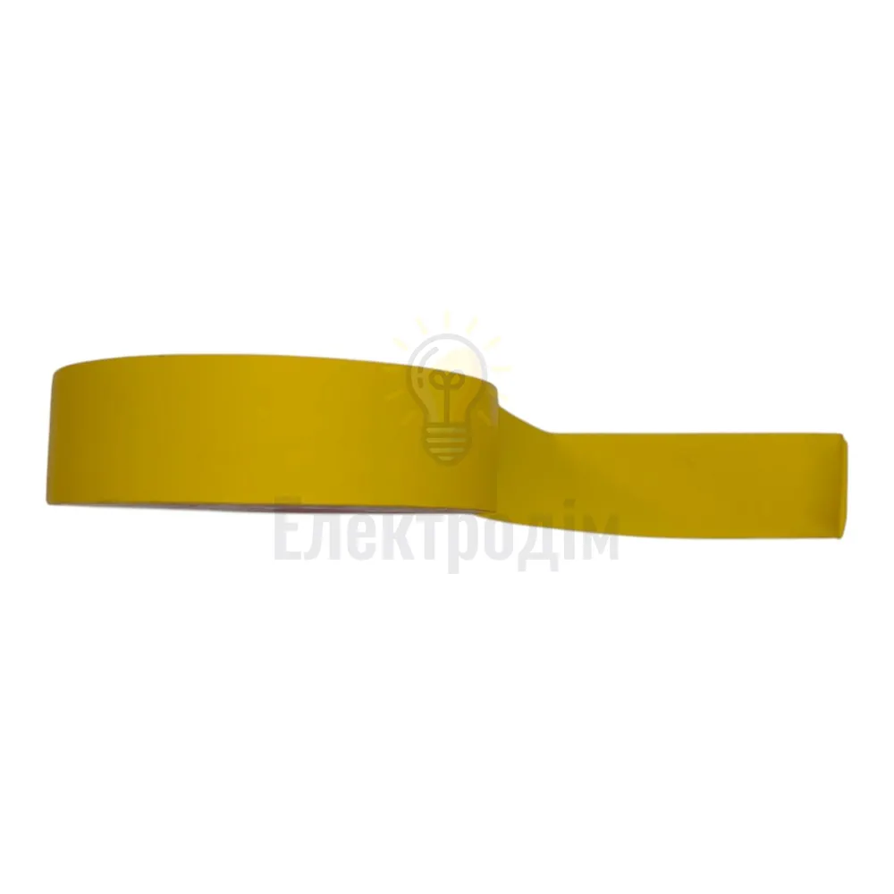 Ізоляційна стрічка Жовта ПВХ ізострічка MLux BASE (1 шт.) 98130  - фото 6