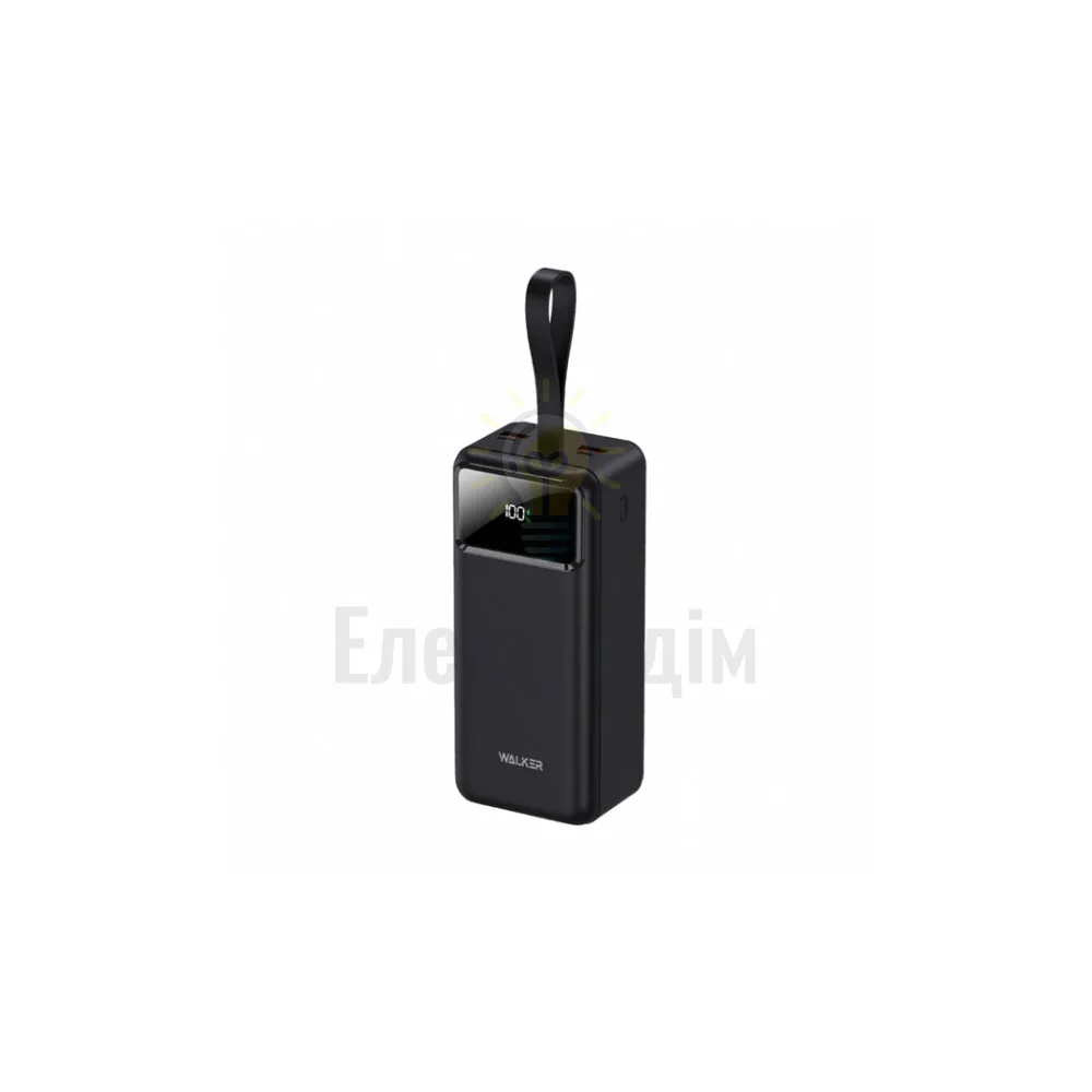 Павербанк 40000mAh WALKER WB-640 чорний WB-640  - фото 2