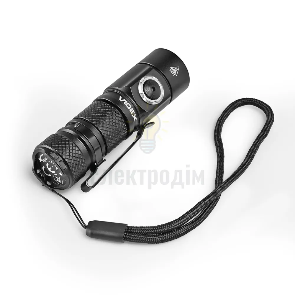 Портативний світлодіодний ліхтарик VIDEX  300Lm 5000K VLF-A351  - фото 12