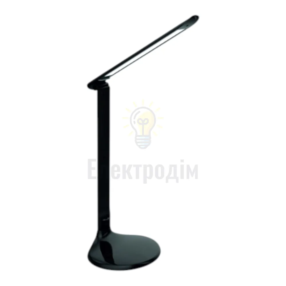 LED-світильник настільний 10W (чорний)+нічник 150*150*600mm TL-01B  - фото 1