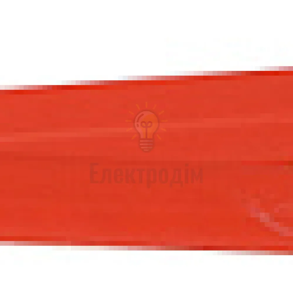 Термозбіжна трубка АСКО 12,0 / 6,0 червона A0150040366  - фото 1