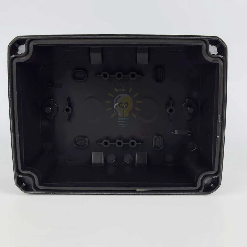 Коробка розподільча СКІМ 163х123х68 (K160B) чорна B1102013  - фото 2