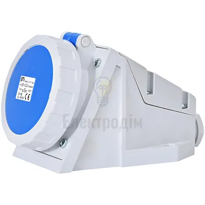 Розетка настінна (силовий роз'єм) EZH-3232  IP67 (32A, 230V, 2P+PE) 4482043 Словенія — купити в Електродім