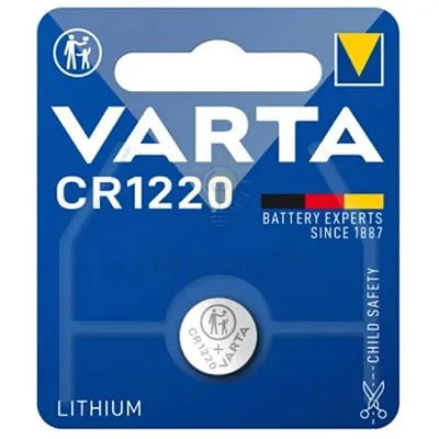 Батарейка VARTA CR 1220 (блістер-1 шт.) 6220101401 — купити в Електродім