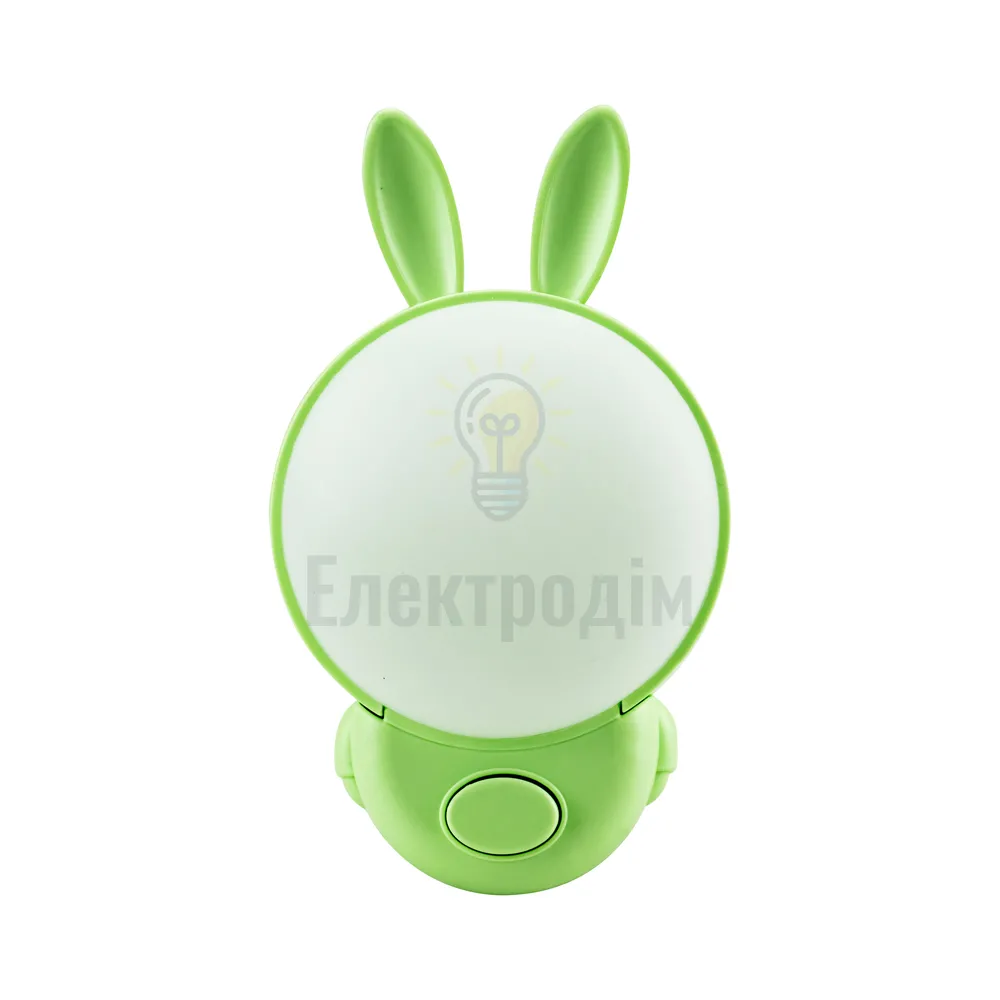 Нічник led BUNNY 2CCT зелений 98772 