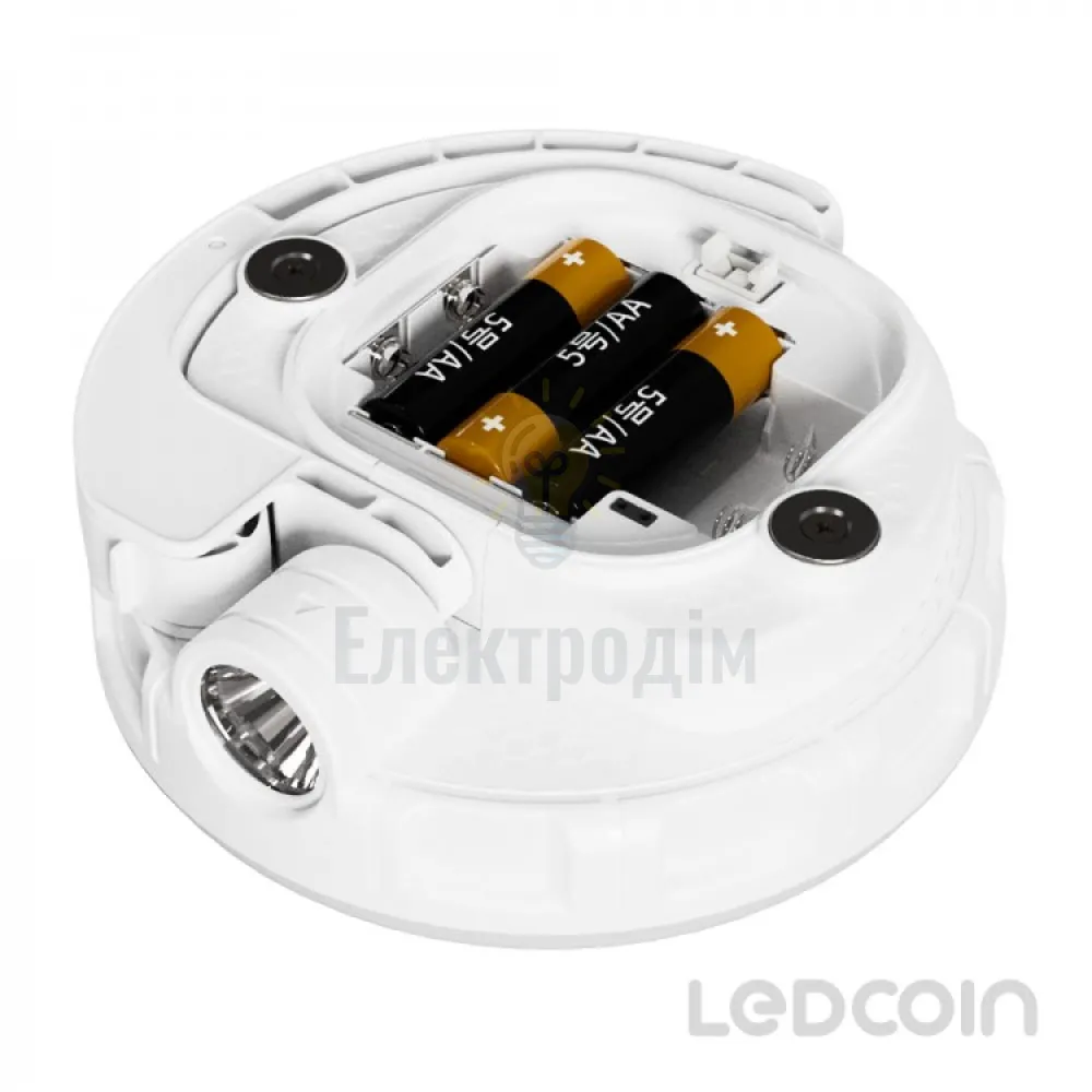 EL307 акум. світильник 11W, 138*54mm, 2*1500mAh (зм. акум. 18650), білий, LC 81167  - фото 5