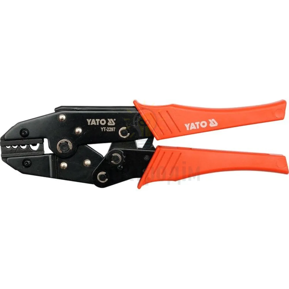 Кліщі для обтискання і зачистки проводів, L=230 мм. 20-8AWG, 1.5-10 мм2,YATO YT-2297 