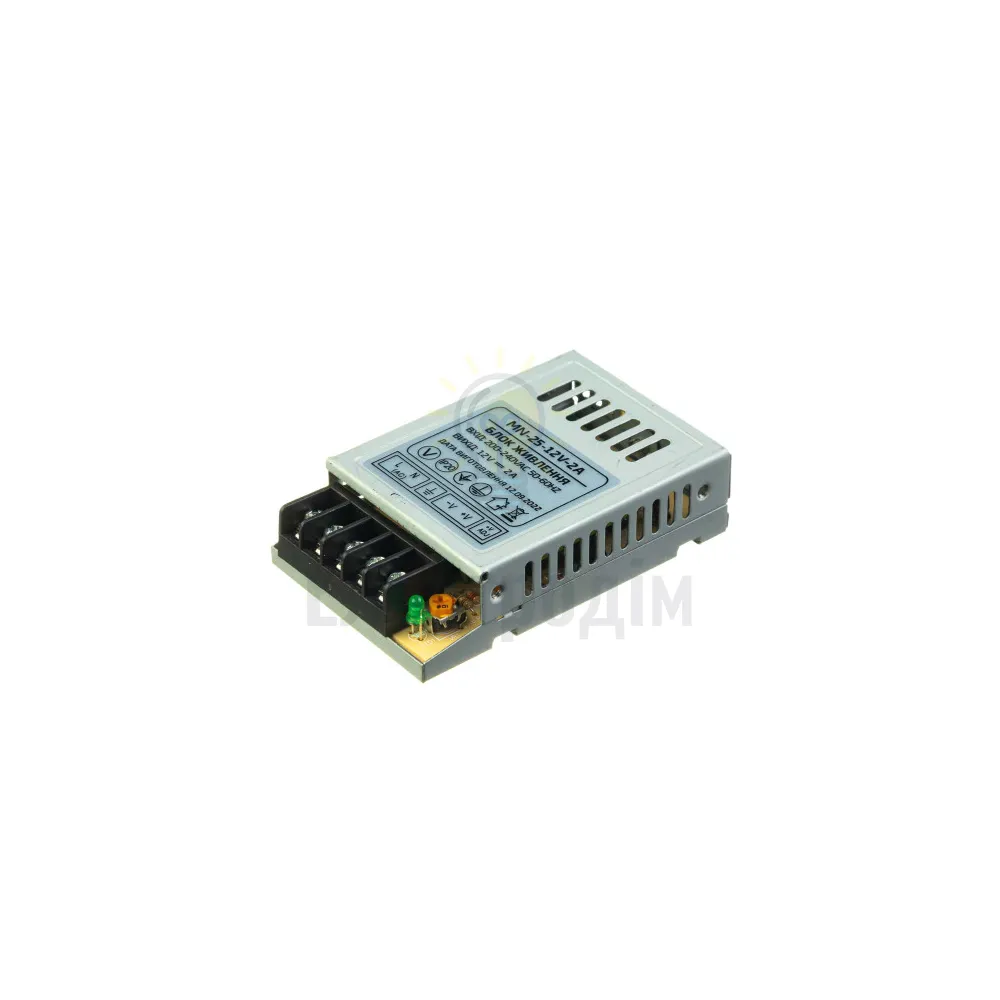 Блок  живлення 12В MN Блок живлення MN 2А - 25W 1013395  - фото 3