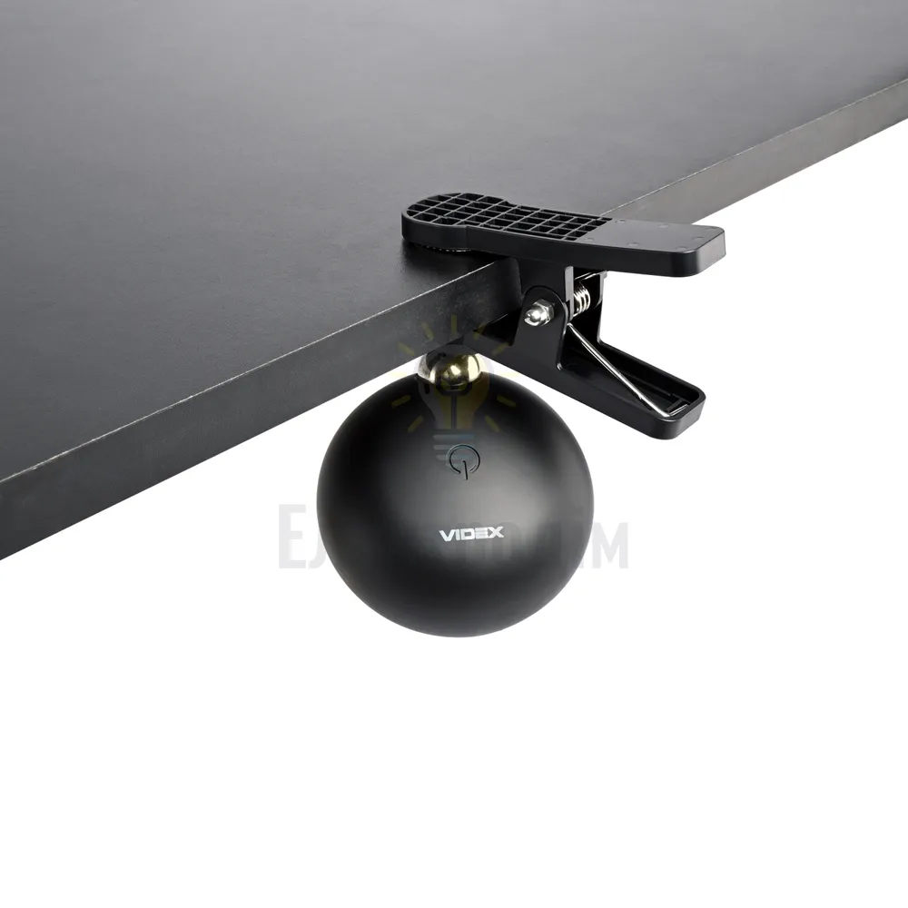 УЦІНКА LED лампа настiльна з акумулятором VIDEX VLE-TF18B 3W 3000-5500K Чорна VLE-TF18B  - фото 4