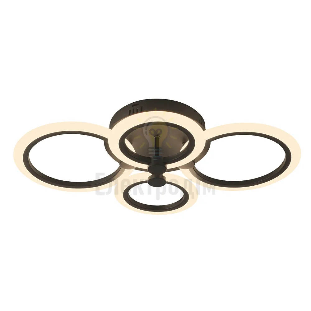 LED світильник VELMAX V-СL-NAOMI-R, max 65W, 3000K-6500K, 4500Lm, пульт ДК 23-43-33 