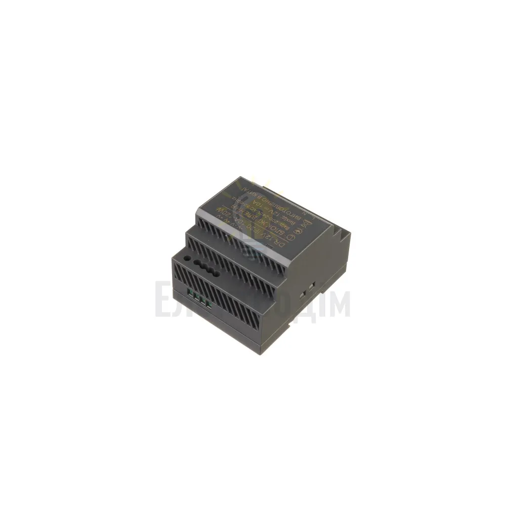 Блок  живлення 12В Блок живлення на DIN-рейку 12V - 10А - 120W DR IP20 1021421  - фото 3
