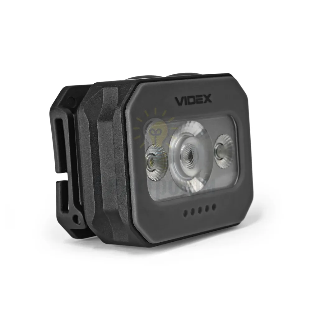 Налобний світлодіодний ліхтарик VIDEX VLF-H086 400Lm 3000K/5000K/RED (20шт/ящ) VLF-H086  - фото 19