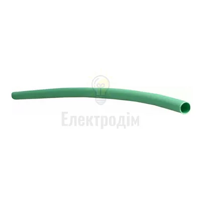 Термозбіжна трубка АСКО 6,0 / 3,0 зелена A0150040277 — купити в Електродім