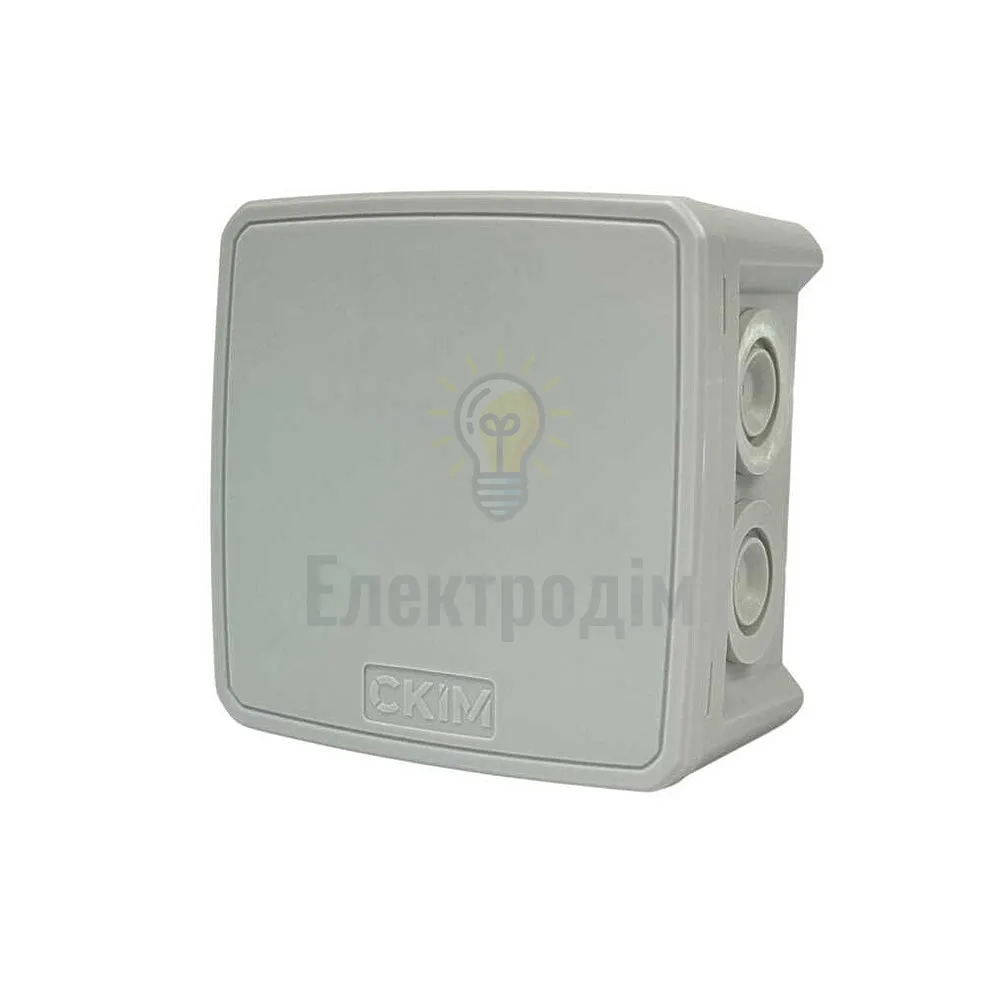 Коробка розподільча СКІМ K85 88х88х52 сіра IP55 В1102006 