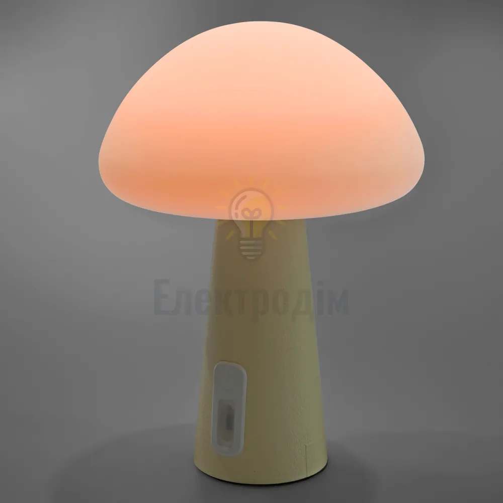 LED лампа настiльна з акумулятором VIDEX VL-TF25BG Beige VL-TF25BG  - фото 5