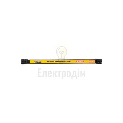 Магніт Магнітна планка Тримач магнітний для інструменту MASTERTOOL 12 кг 460х23х12.5 мм 81-2140 — купити в Електродім
