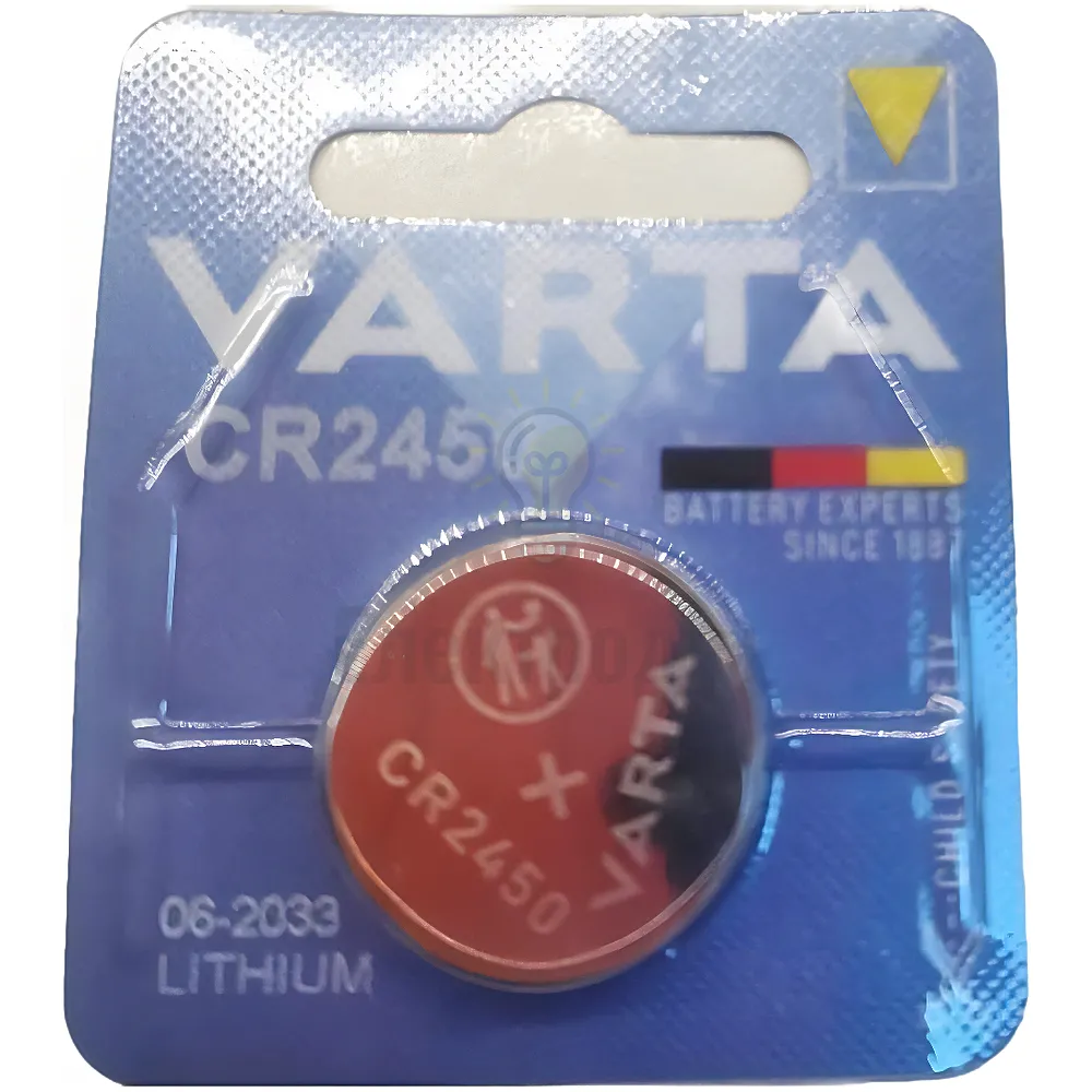 Батарейка VARTA ElectronicsCR 2450 (блистер-1 шт.) 6450101401  - фото 1